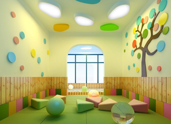 幼儿园装修效果图设计方案及注意事项