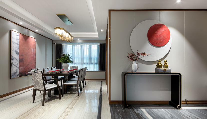 最流行的新古典装修样板间装修效果图