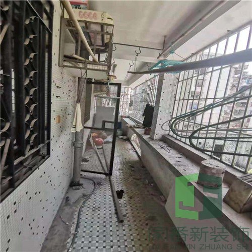 融侨花园116㎡旧房全屋整体开工仪式6