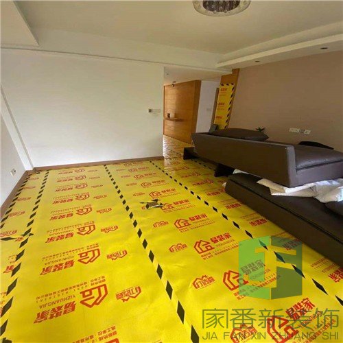 海润尊品140㎡厨卫阳台翻新成品保护1