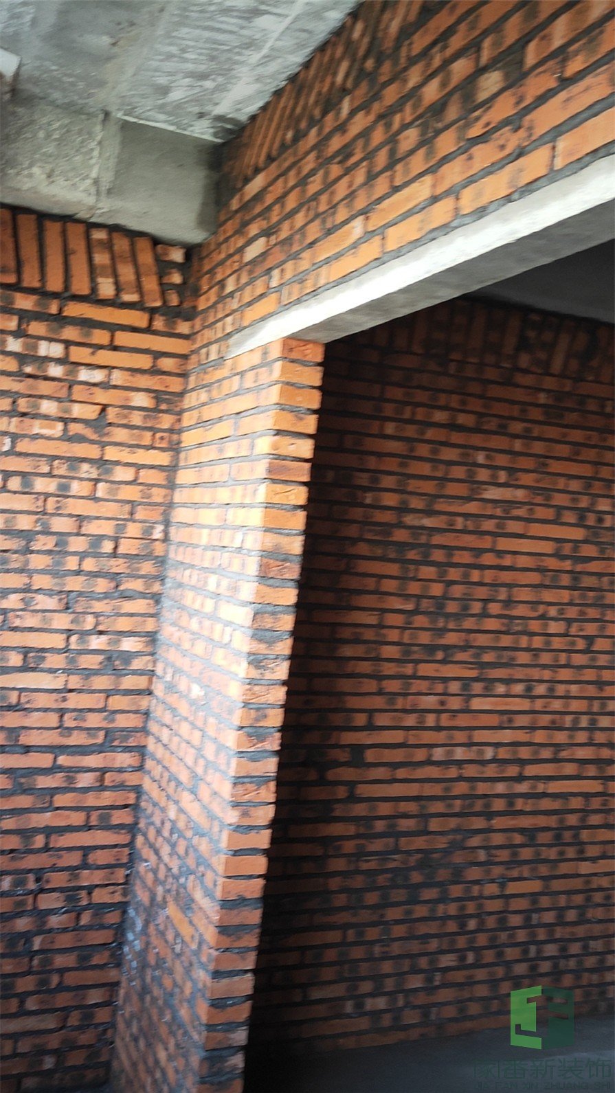 马尾水岸君山113㎡全屋翻新砌墙3