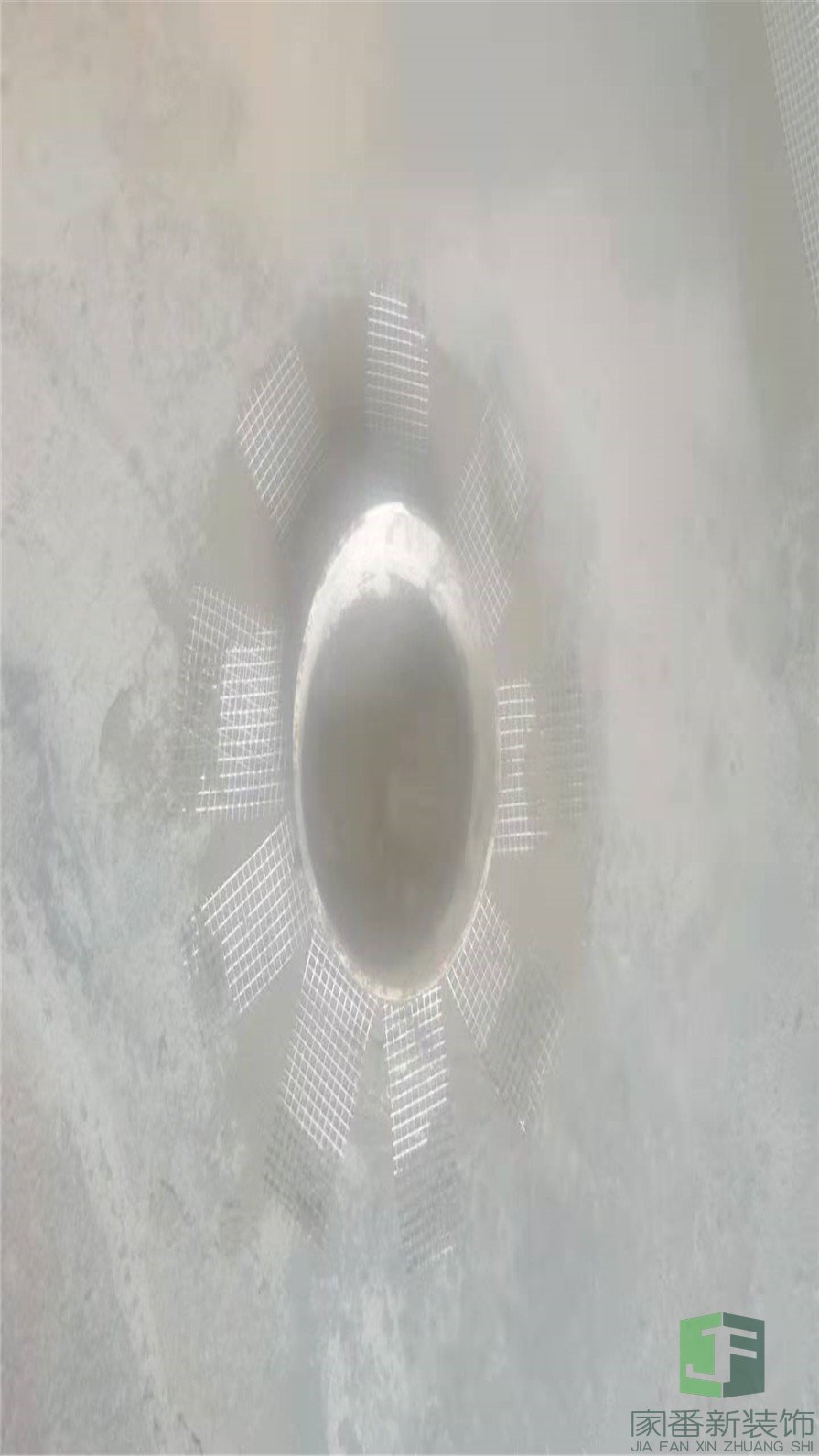 马尾水岸君山113㎡全屋翻新水泥2