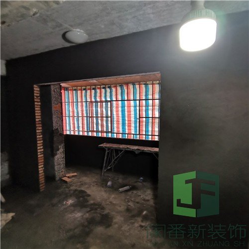 台江区苍霞新城砌墙1