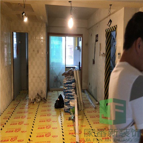 仓山区水口苑二手房翻新改造项目成品保护2