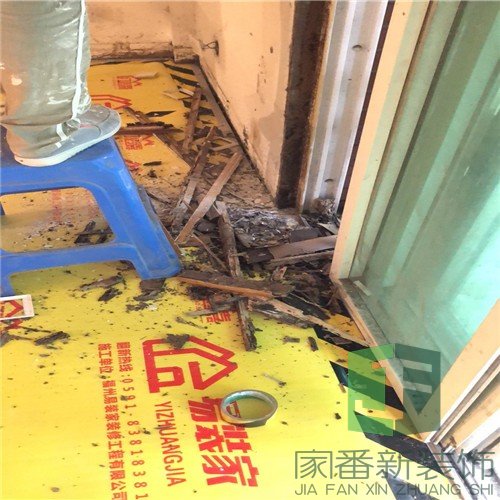 仓山区水口苑二手房翻新改造项目成品保护7