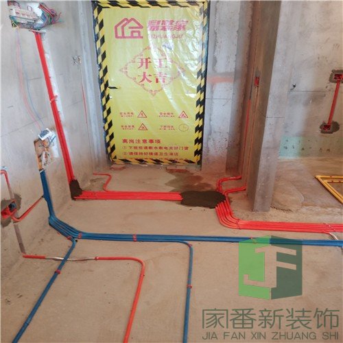 鼓楼区中建龙庭嘉园新房水电4