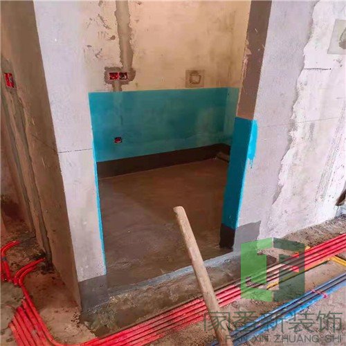 鼓楼区中建龙庭嘉园新房防水5