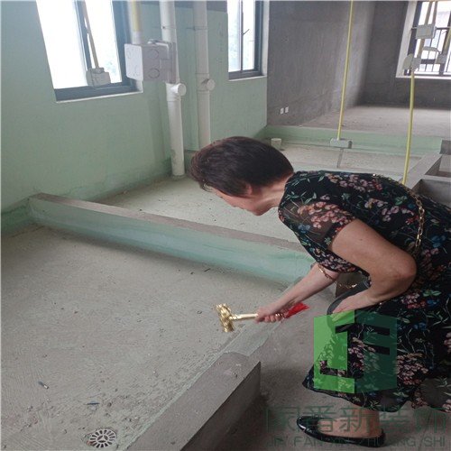 福总华庭100㎡新房装修开工仪式4
