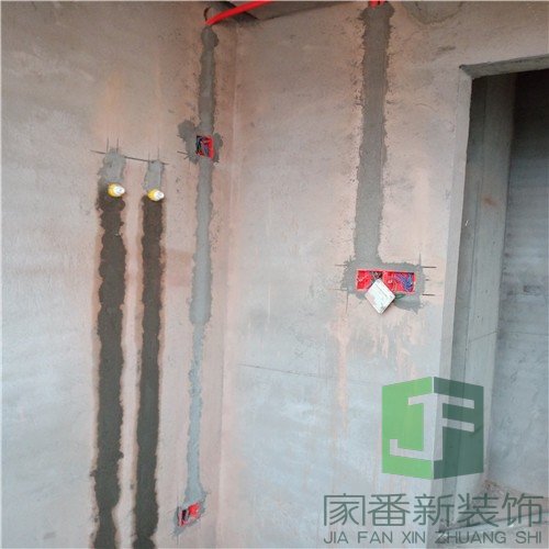 福总华庭100㎡新房装修水电8