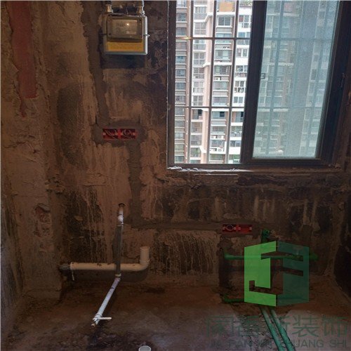 80㎡三房两厅全屋翻新改造水电6