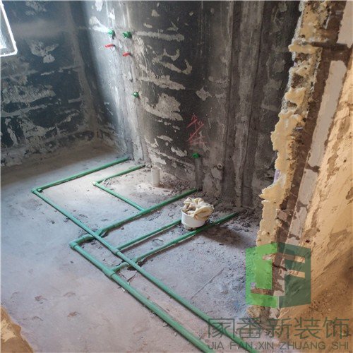 80㎡三房两厅全屋翻新改造水电4