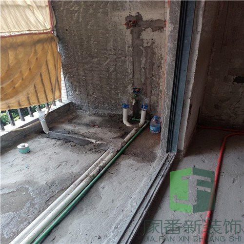80㎡三房两厅全屋翻新改造水电7