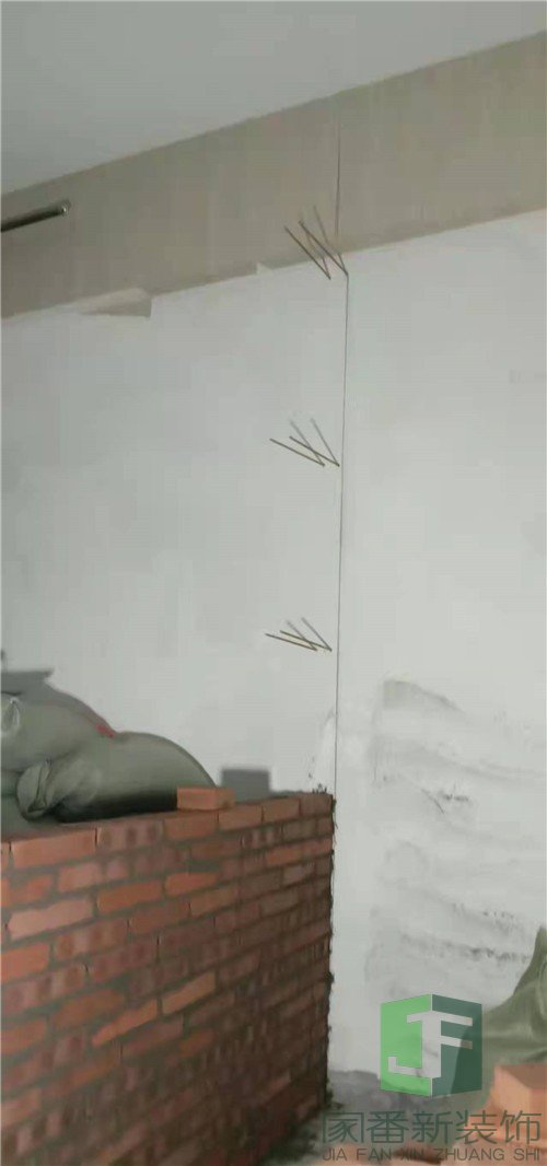 晋安区东方银座全屋翻新砌墙3