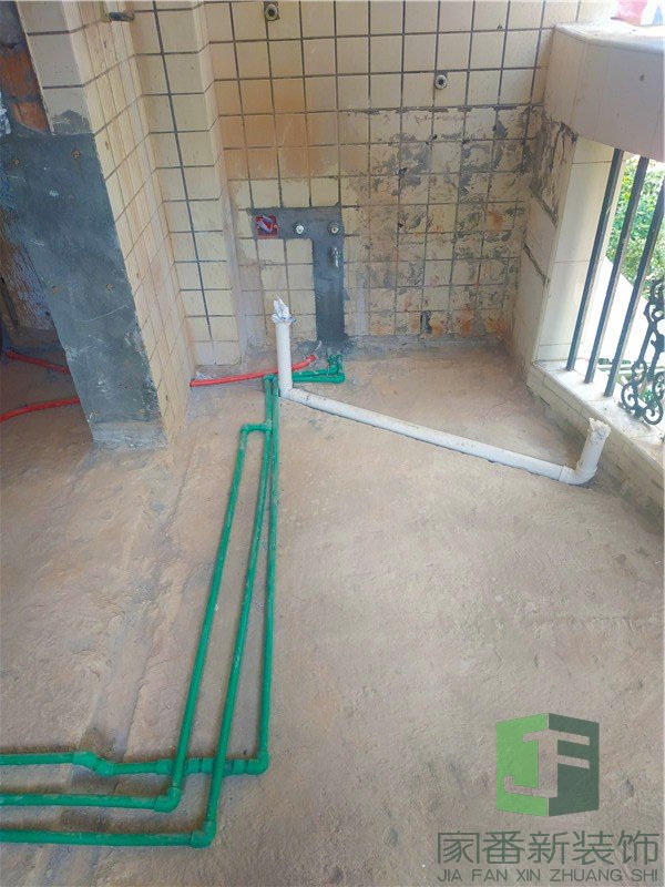 130㎡金冠花园水电完工3