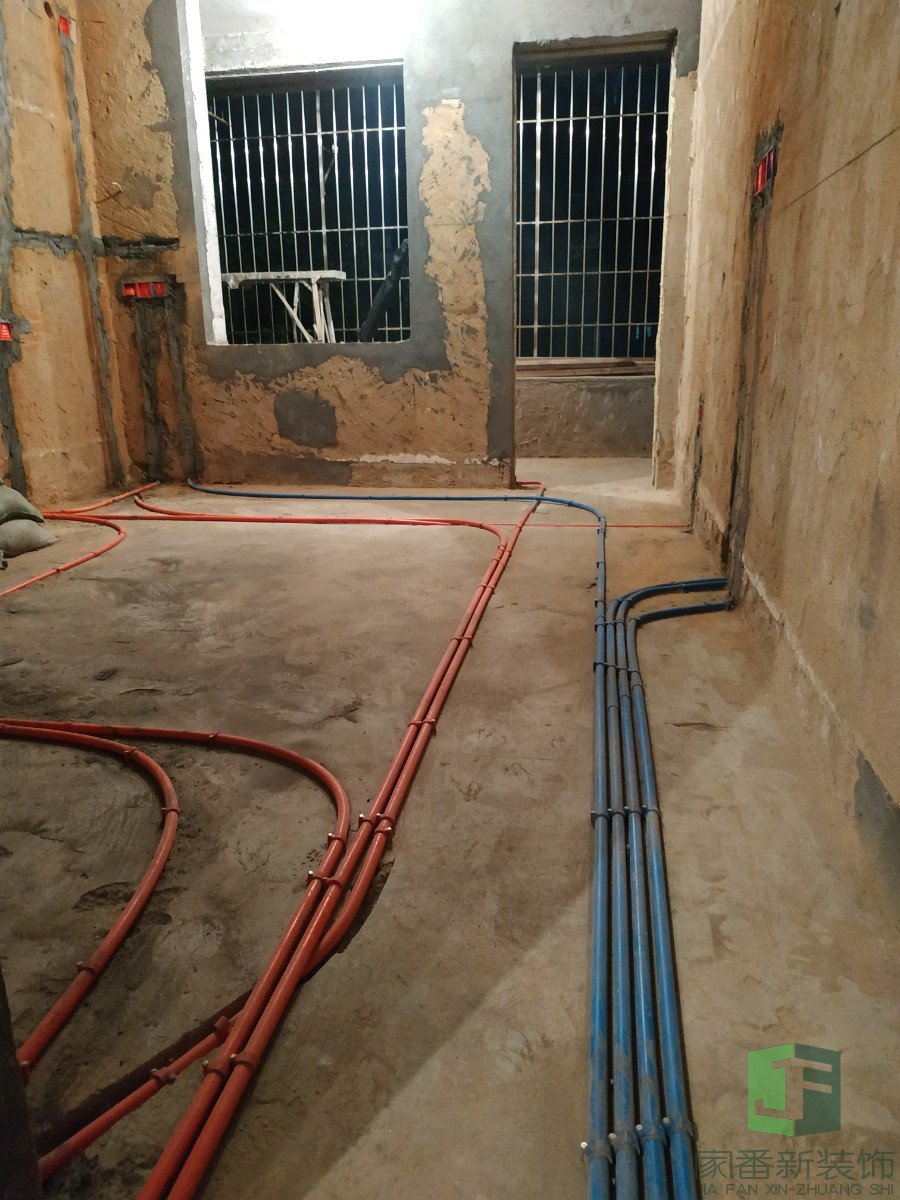 鼓屏路153号张女士的雅居整体翻新水电3