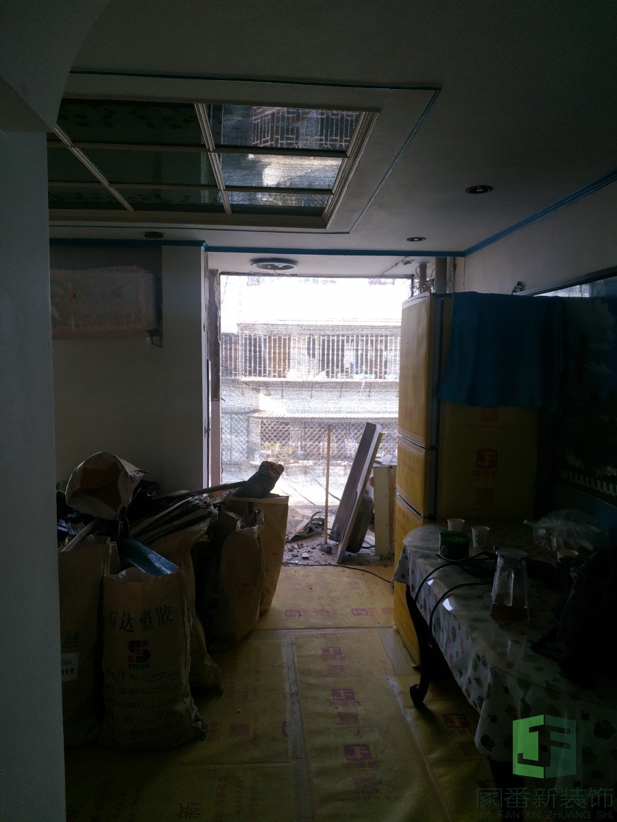 台江区双福花园郑先生的雅居拆除9