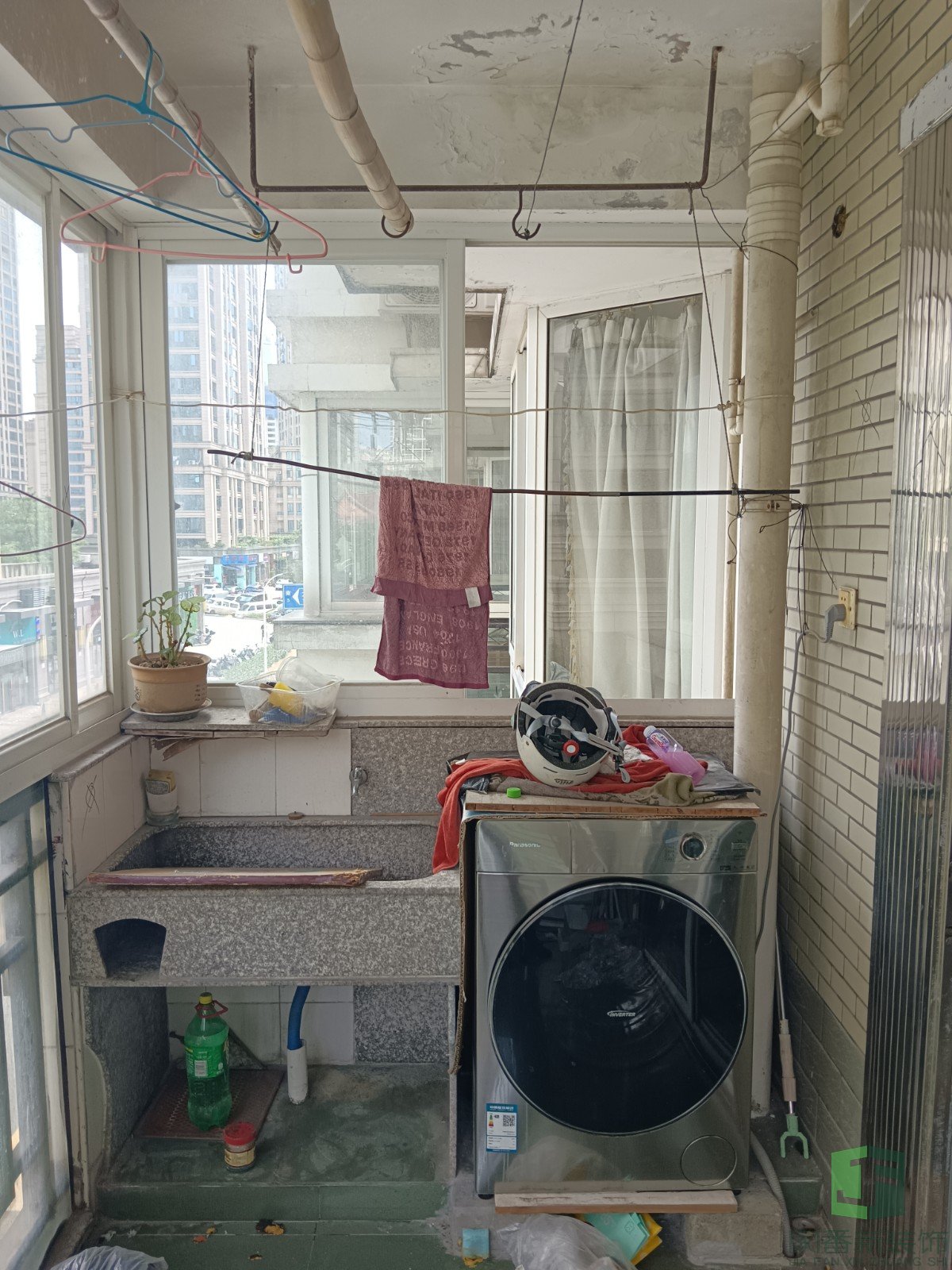 110㎡福州台江区庭芳苑吴先生的雅居整体翻新拆前3