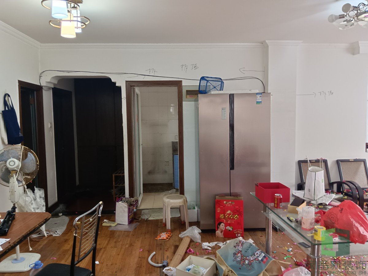 110㎡福州台江区庭芳苑吴先生的雅居整体翻新拆前6