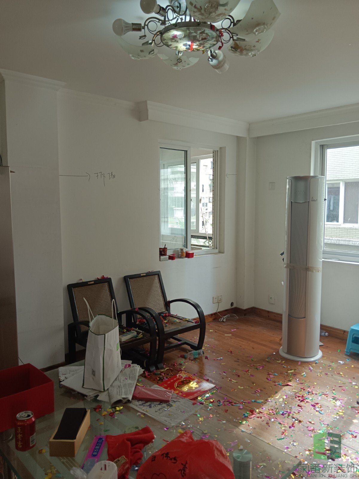 110㎡福州台江区庭芳苑吴先生的雅居整体翻新拆前7