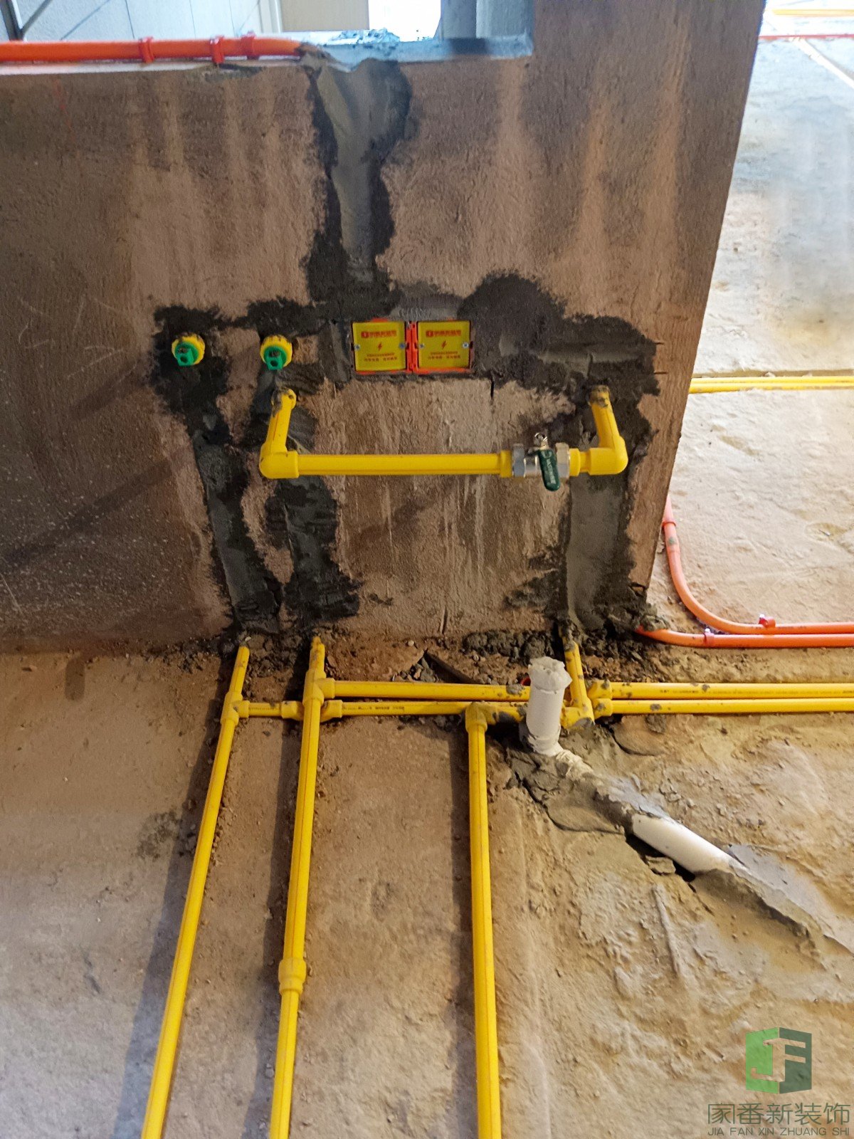 王先生福州江夏雅居全屋整体翻新水电2
