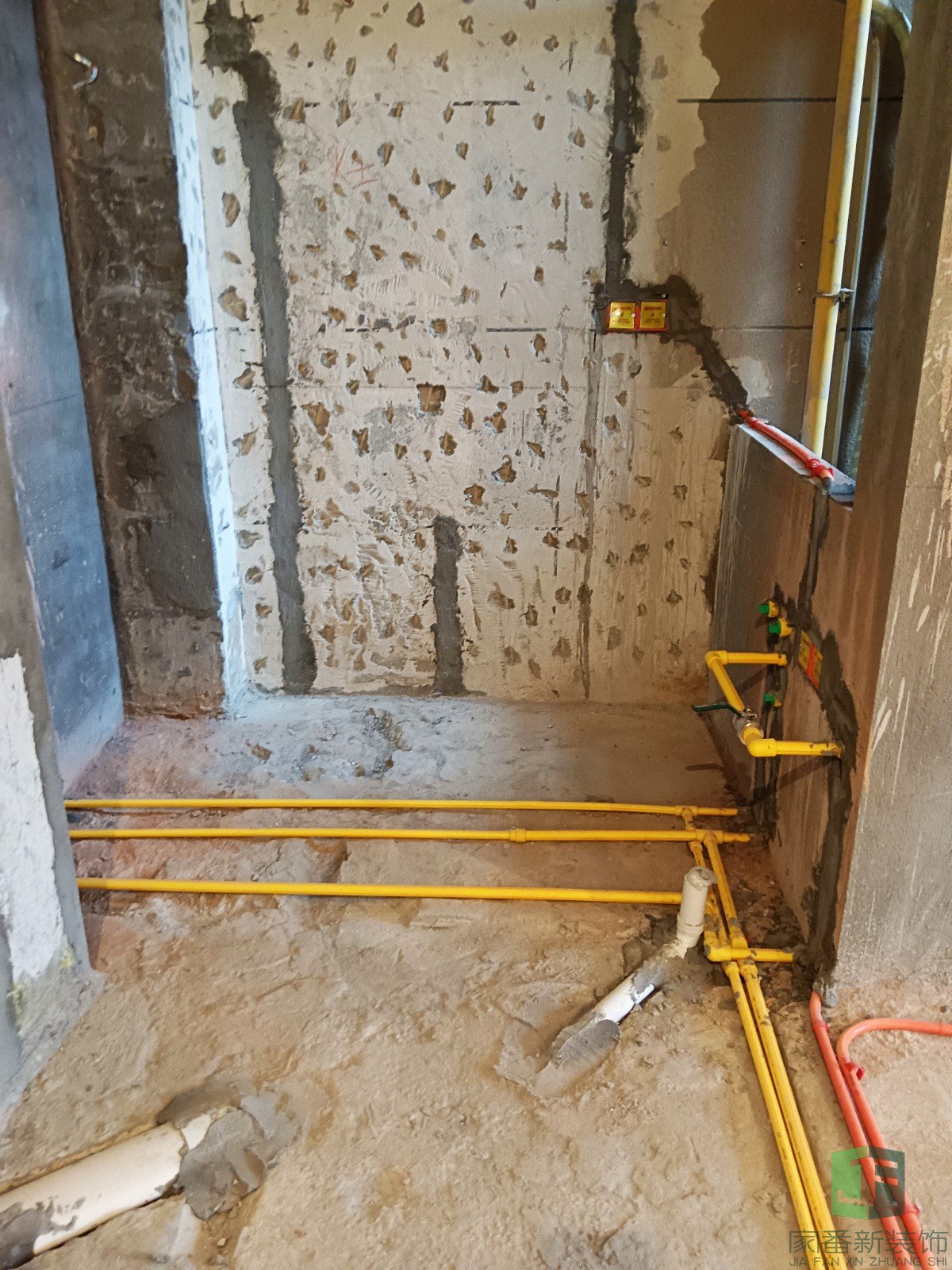 王先生福州江夏雅居全屋整体翻新水电4